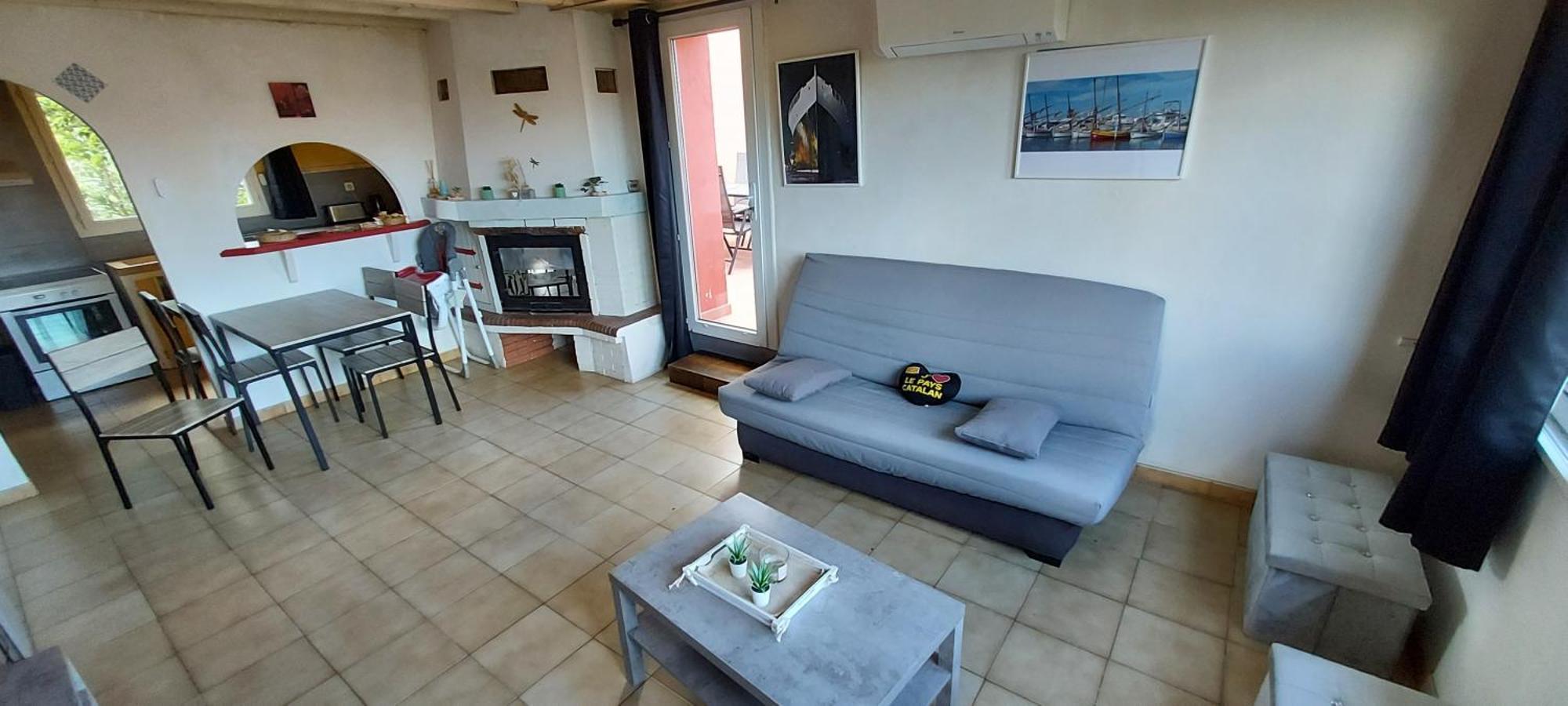 Le Barcares Logement Climatise Pour 6 Personnes, Draps Et Serviettes Non Fournis Air-Conditioned Accommodation For 6 People, Sheets And Towels Not Provided Alojamiento Con Aire Acondicionado Para 6 Personas, Sabanas Y Toallas No Incluidas Buitenkant foto